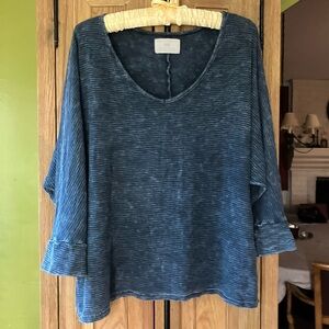 Anthropologie Sol Angeles V-Neck Top